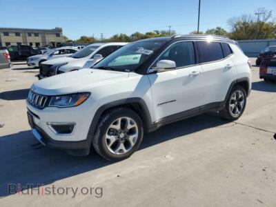 2020 Jeep COMPASS Limited, белый — VIN 3C4NJCCBXLT194027, Copart