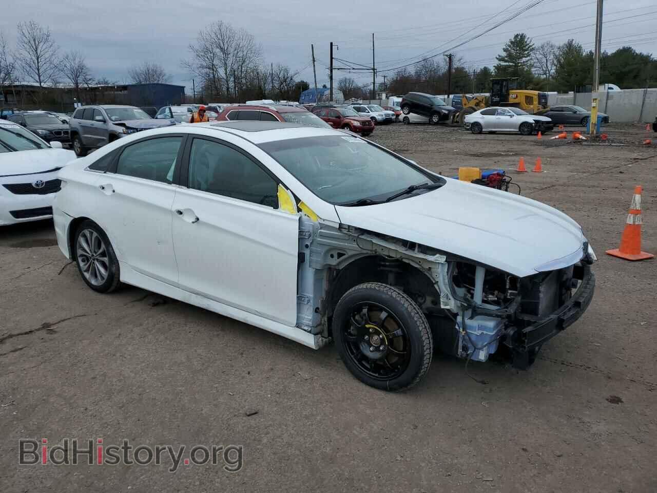 2014 HYUNDAI SONATA - VIN: 5NPEC4AC3EH819124 - Фото 4