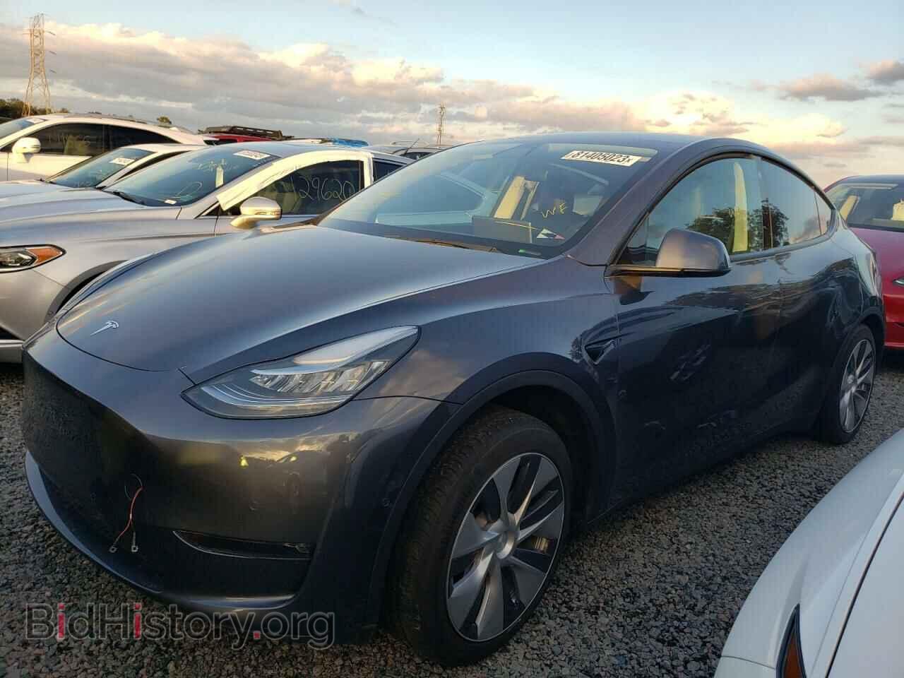 Фотография 7SAYGAEE5NF316420 - TESLA MODEL Y 2022
