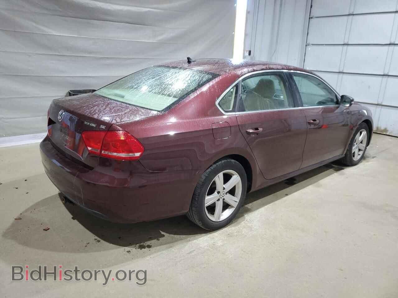 2013 VOLKSWAGEN PASSAT - VIN: 1VWBP7A36DC146202 - Фото 3