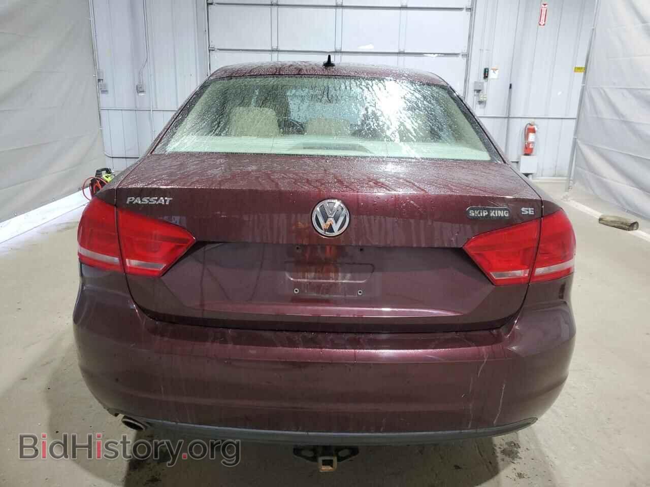 2013 VOLKSWAGEN PASSAT - VIN: 1VWBP7A36DC146202 - Фото 6