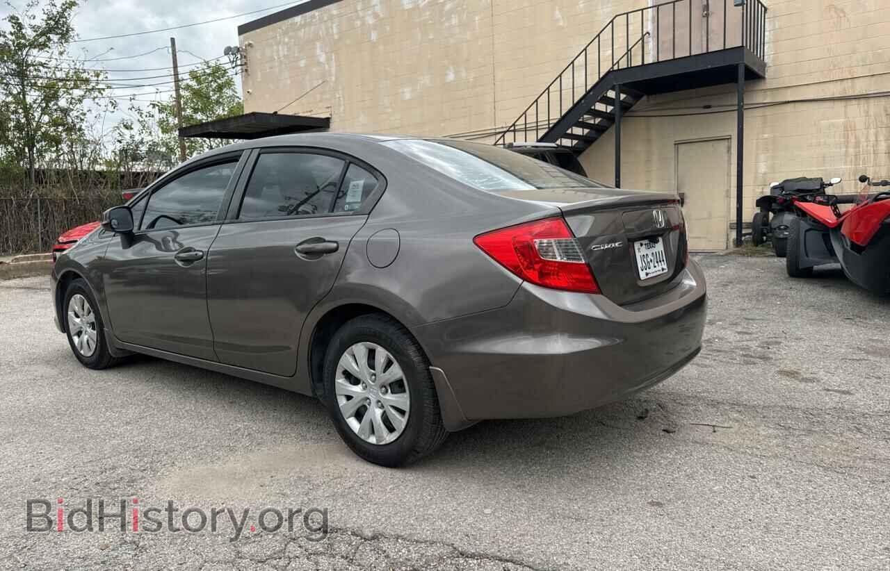 2012 HONDA CIVIC - VIN: 2HGFB2F57CH539459 - Фото 3