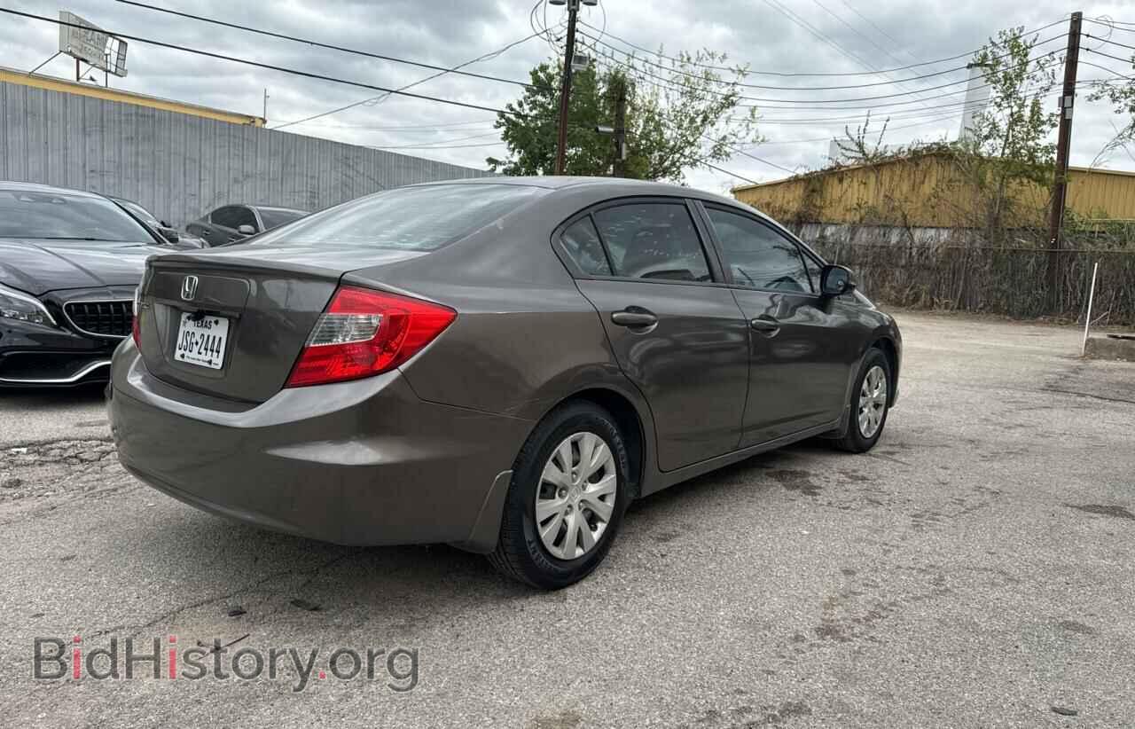 2012 HONDA CIVIC - VIN: 2HGFB2F57CH539459 - Фото 4