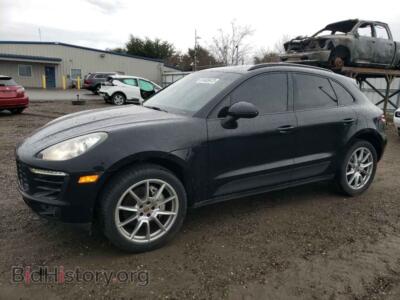2015 Porsche MACAN Macan S, black — VIN WP1AB2A55FLB57002, Copart