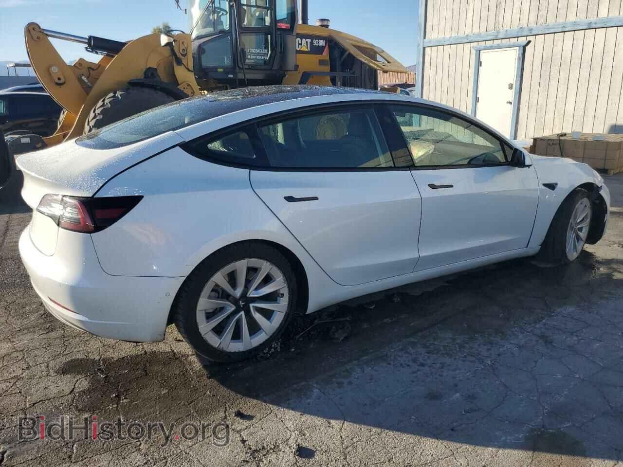 2022 TESLA MODEL 3 - VIN: 5YJ3E1EA8NF368442 - Фото 3
