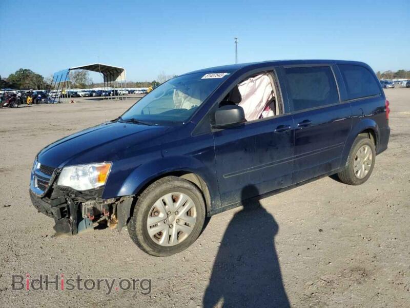 2016 Dodge CARAVAN SE (VIN 2C4RDGBG4GR122570) — фото 1 из 14, Copart, повреждение: передняя часть