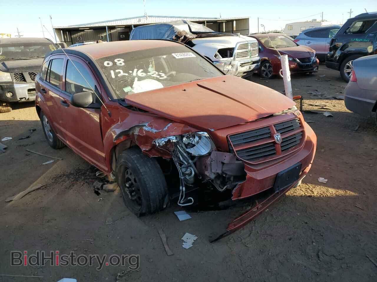 2008 DODGE CALIBER - VIN: 1B3HB28B78D754680 - Фото 4