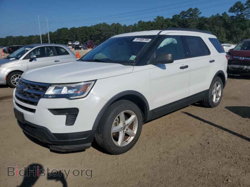 2018 Ford EXPLORER (VIN 1FM5K7B85JGB75182) — фото 1 из 15, Copart, повреждение: бок