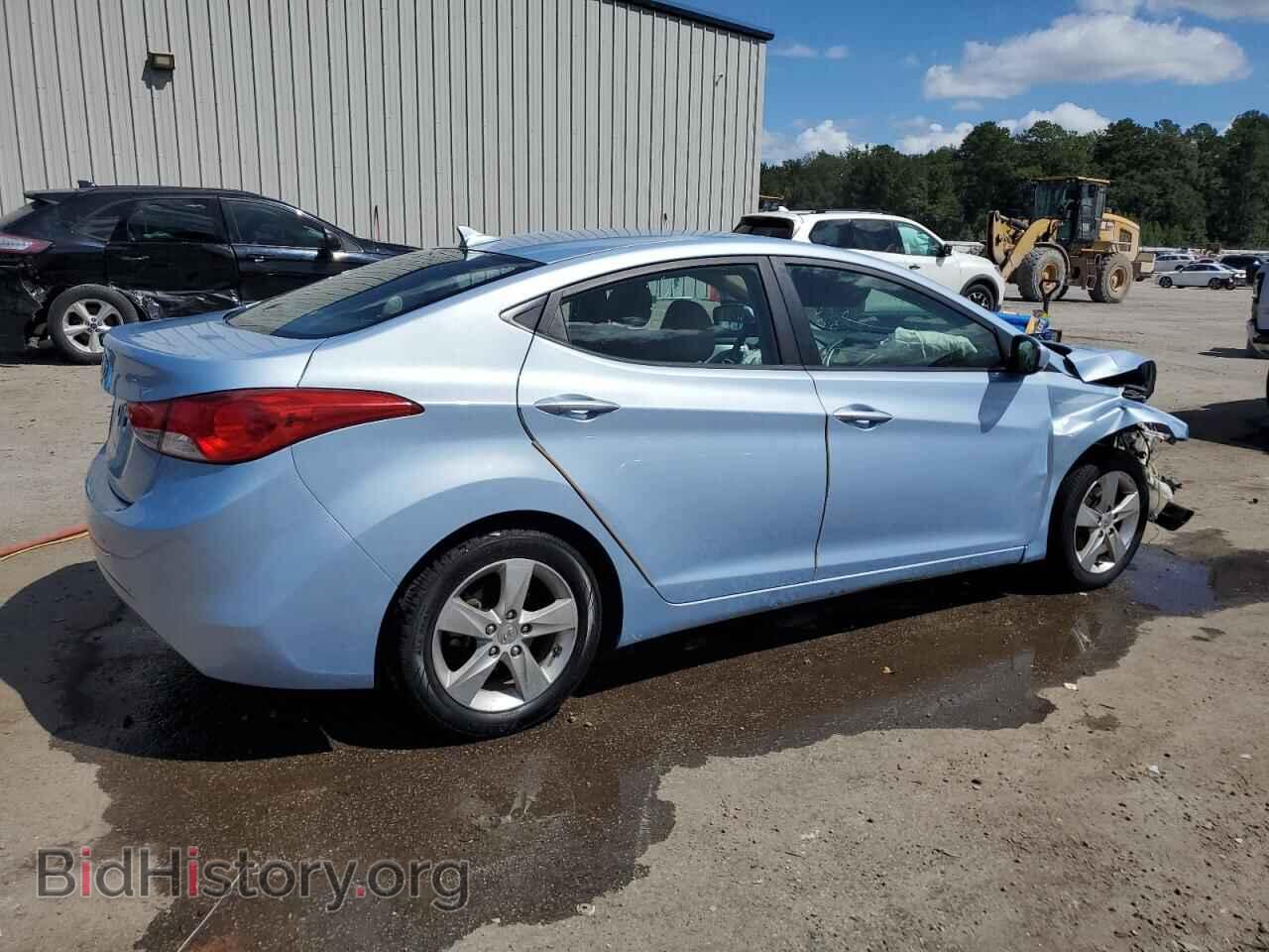 2012 HYUNDAI ELANTRA - VIN: KMHDH4AE7CU251232 - Фото 3