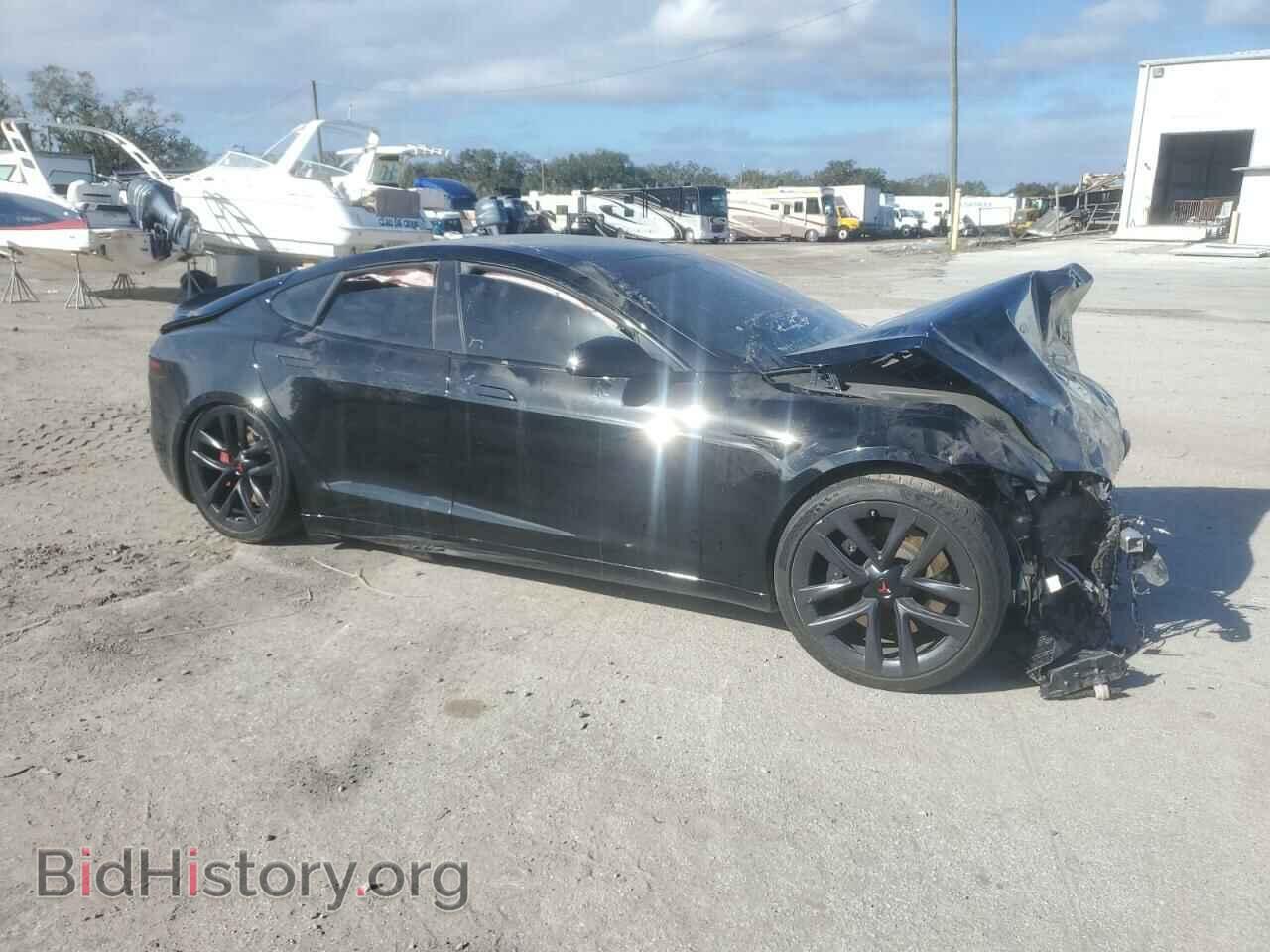 2022 TESLA MODEL S - VIN: 5YJSA1E58NF477073 - Фото 4