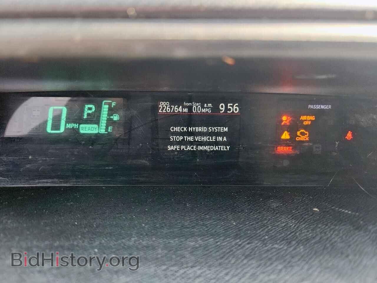 2012 TOYOTA PRIUS - VIN: JTDKDTB37C1524721 - Фото 9