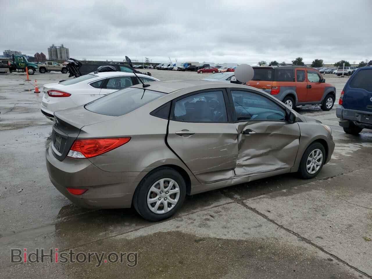 2014 HYUNDAI ACCENT - VIN: KMHCT4AE2EU691310 - Фото 3