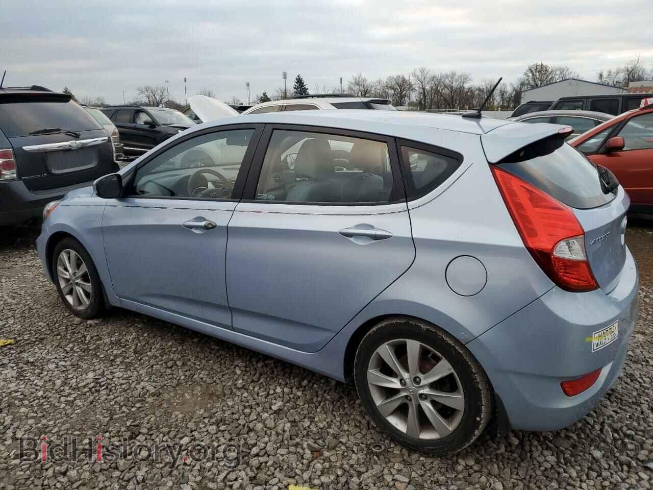 2013 HYUNDAI ACCENT - VIN: KMHCU5AE6DU069830 - Фото 2
