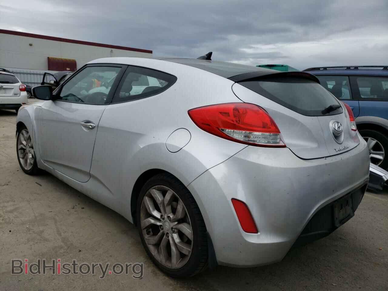 2012 HYUNDAI VELOSTER - VIN: KMHTC6AD5CU062737 - Фото 2