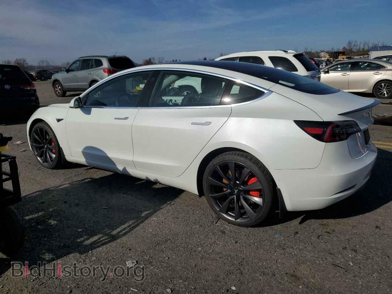 2020 TESLA MODEL 3 - VIN: 5YJ3E1EC1LF784539 - Фото 2