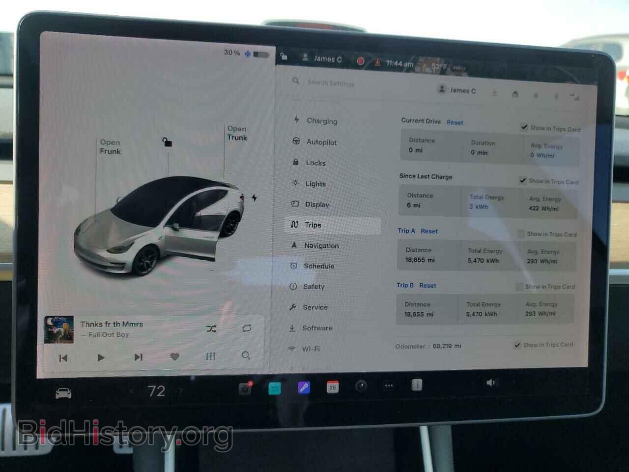 2020 TESLA MODEL 3 - VIN: 5YJ3E1EC1LF784539 - Фото 9