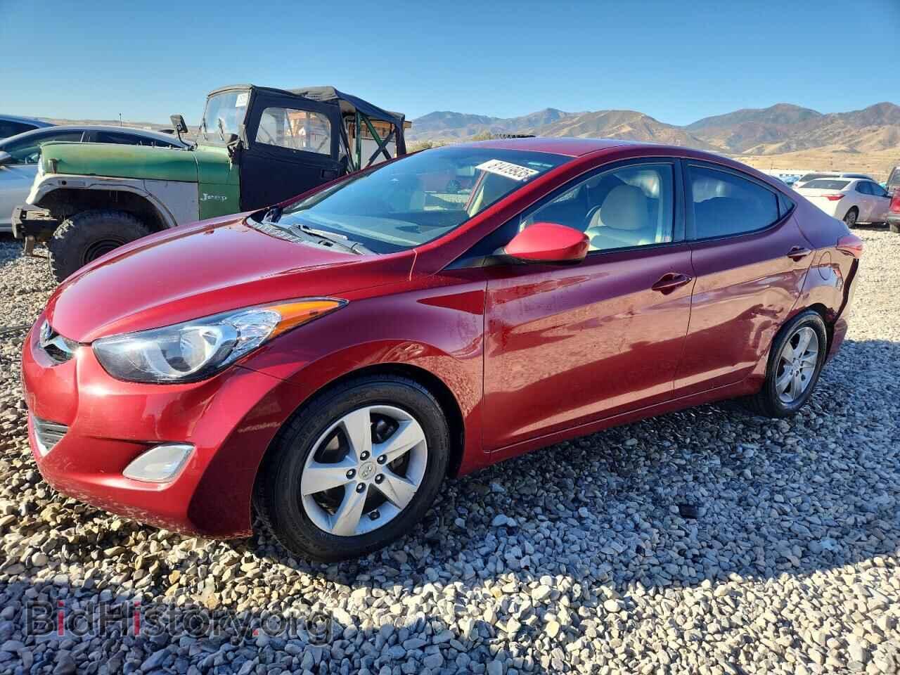 Photo KMHDH4AE2CU414725 - HYUNDAI ELANTRA 2012