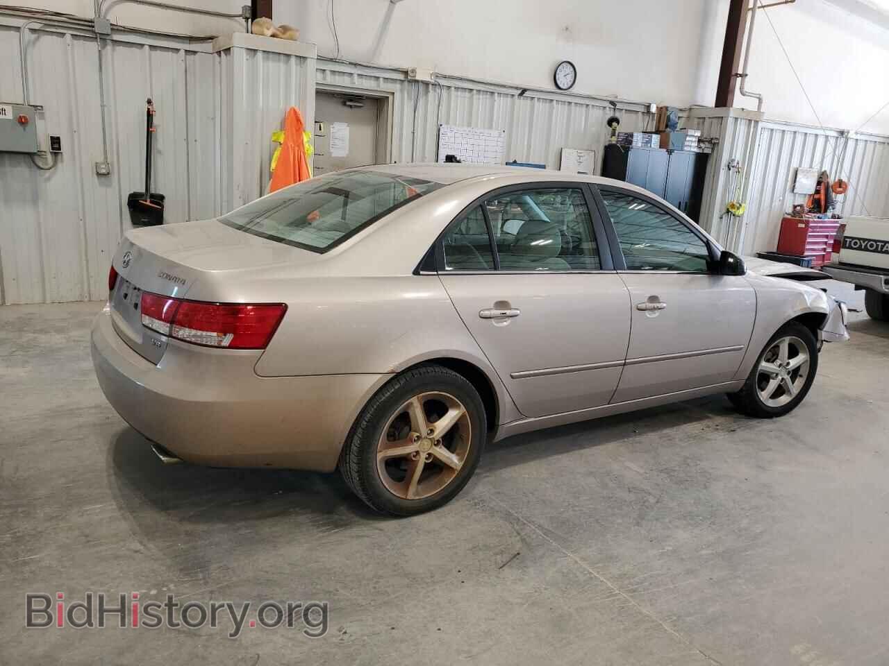 2007 HYUNDAI SONATA - VIN: 5NPEU46F77H205356 - Фото 3
