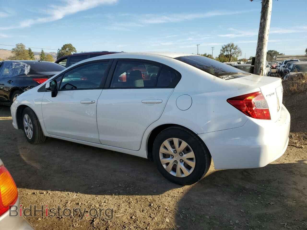 2012 HONDA CIVIC - VIN: 19XFB2F59CE306452 - Фото 2