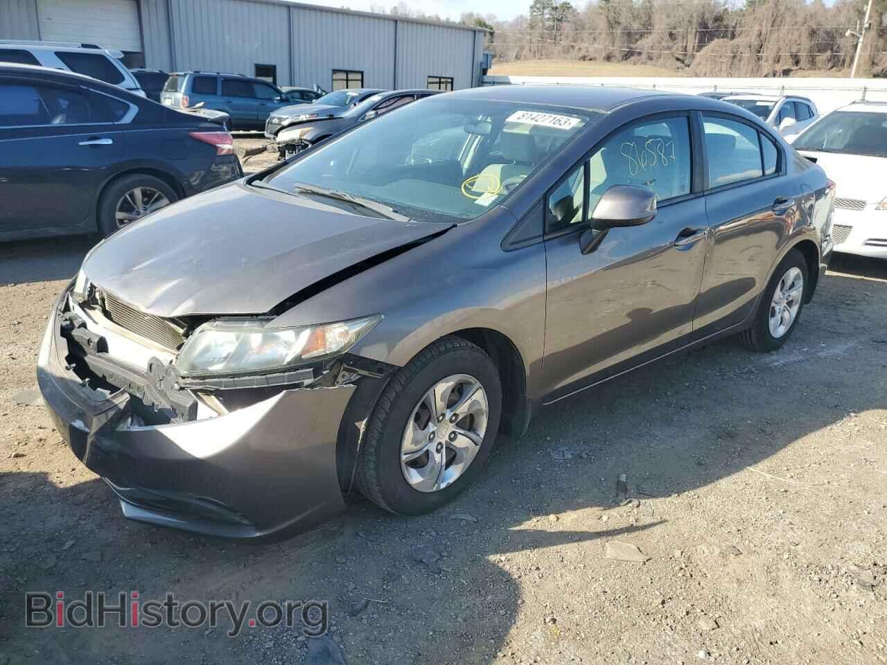 Photo 19XFB2F58DE001445 - HONDA CIVIC 2013