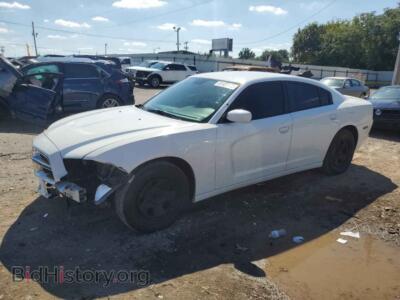 2013 Dodge CHARGER Police, белый — VIN 2C3CDXATXDH721872, Copart