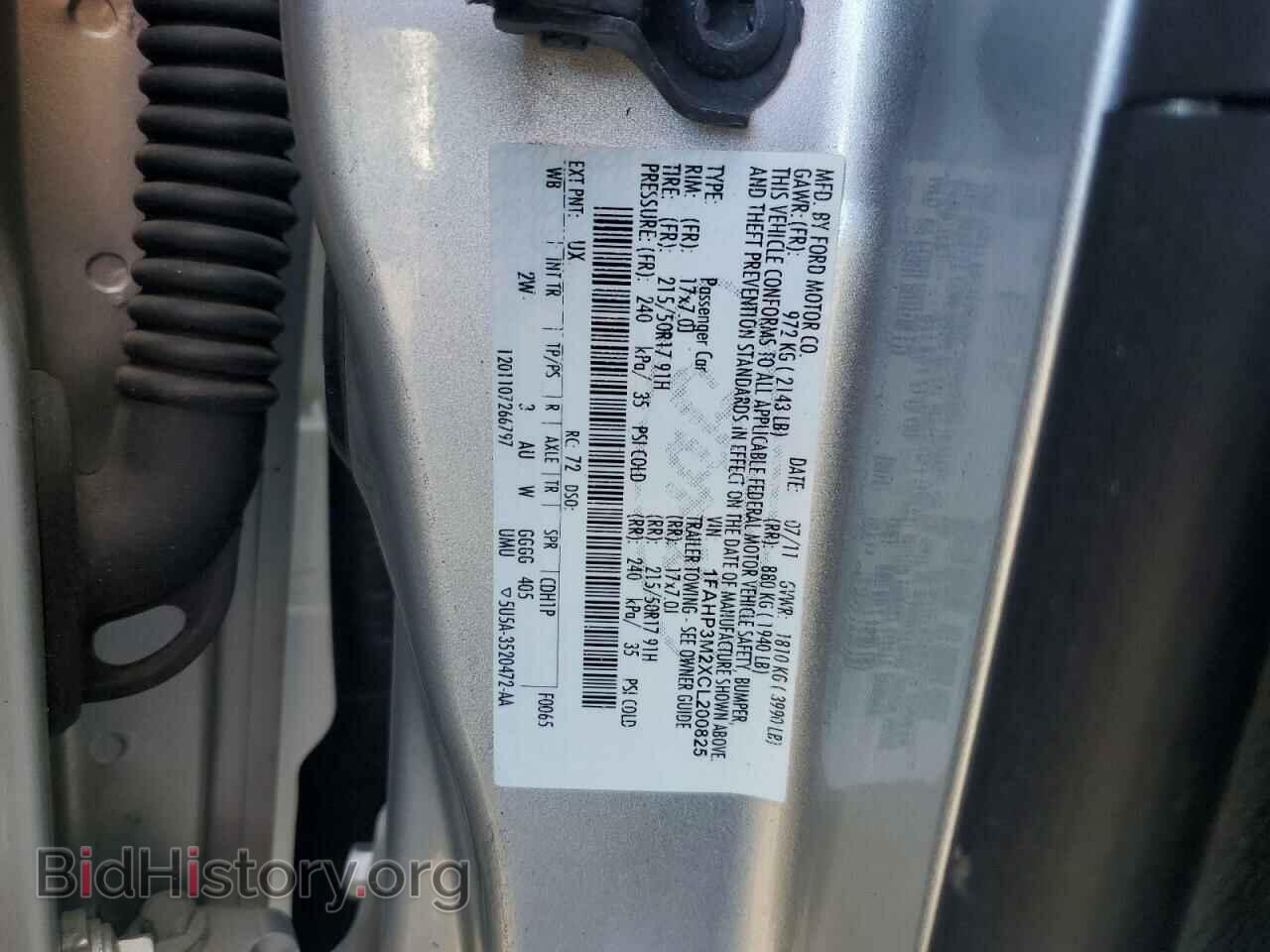 2012 FORD FOCUS - VIN: 1FAHP3M2XCL200825 - Photo 12