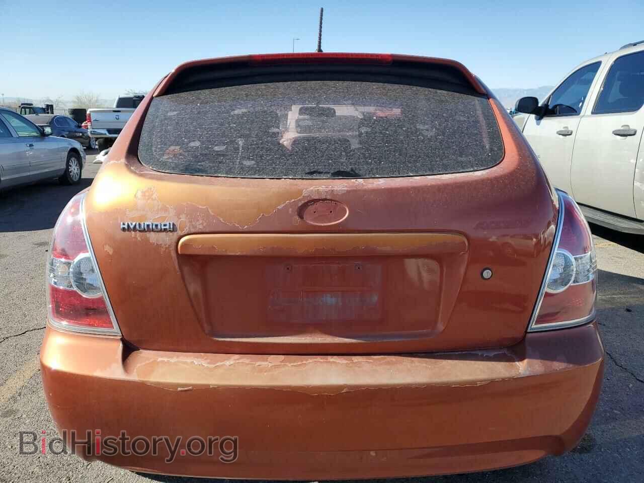 2007 HYUNDAI ACCENT - VIN: KMHCM36CX7U004155 - Фото 6