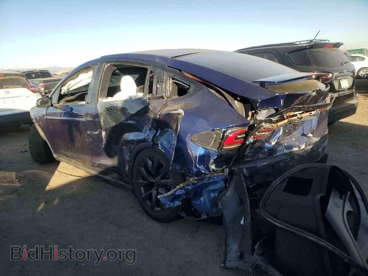 2022 TESLA MODEL X - VIN: 7SAXCAE55NF359694 - Photo 2