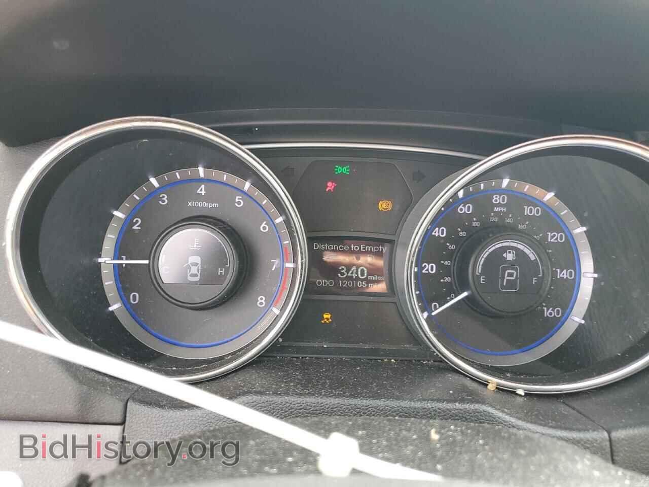 2013 HYUNDAI SONATA - VIN: 5NPEC4AB2DH760802 - Фото 9