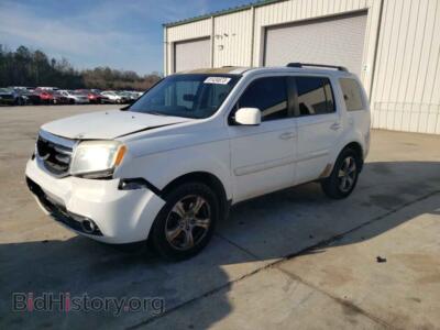 2013 Honda PILOT EXL, белый — VIN 5FNYF3H6XDB036197, Copart