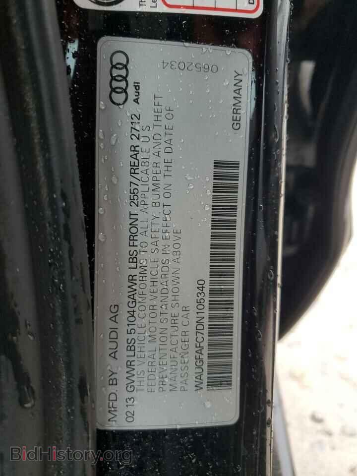 2013 AUDI A6 - VIN: WAUGFAFC7DN105340 - Фото 12