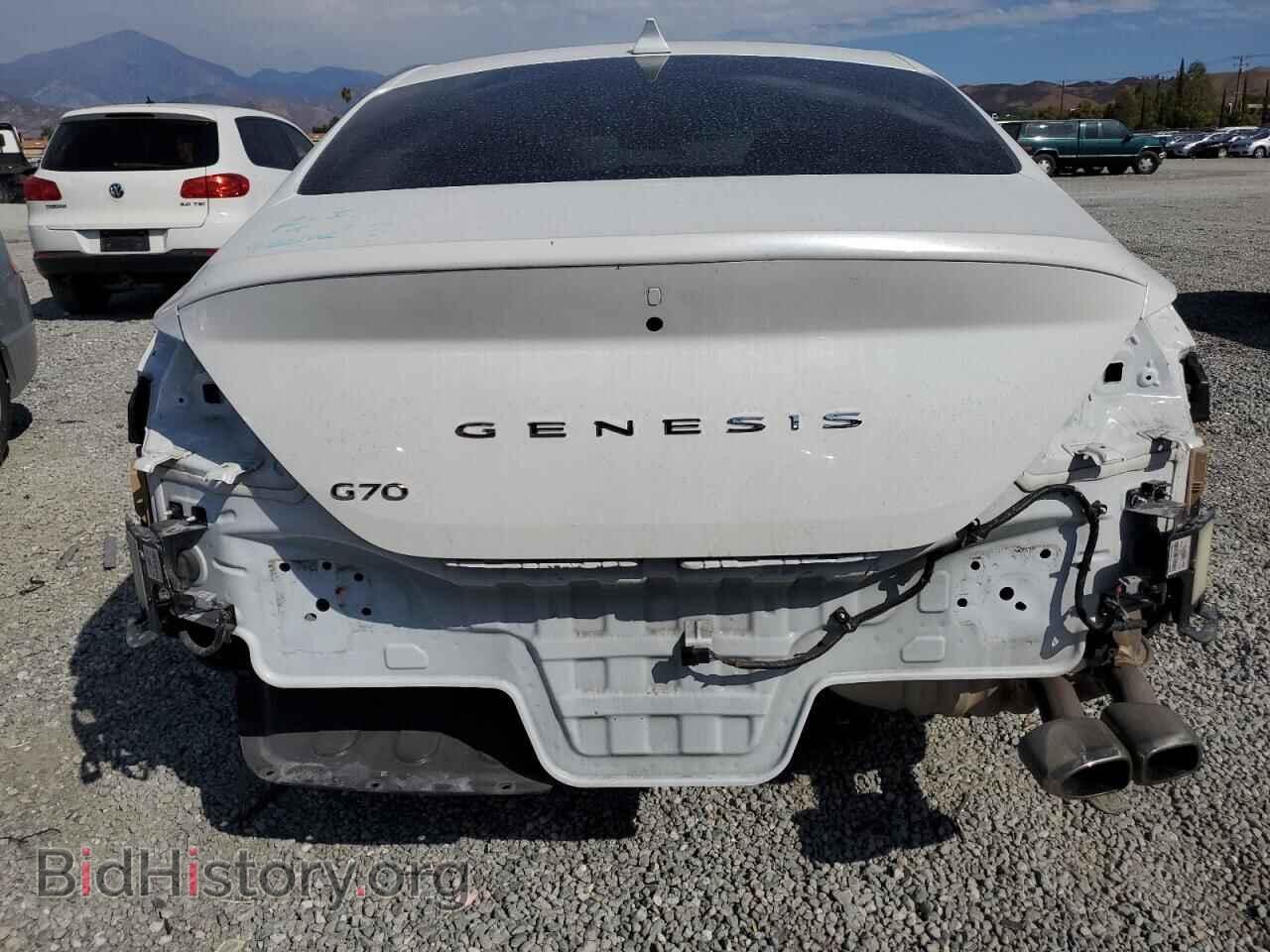 2022 GENESIS G70 BASE - VIN: KMTG34TA8NU092235 - Фото 6