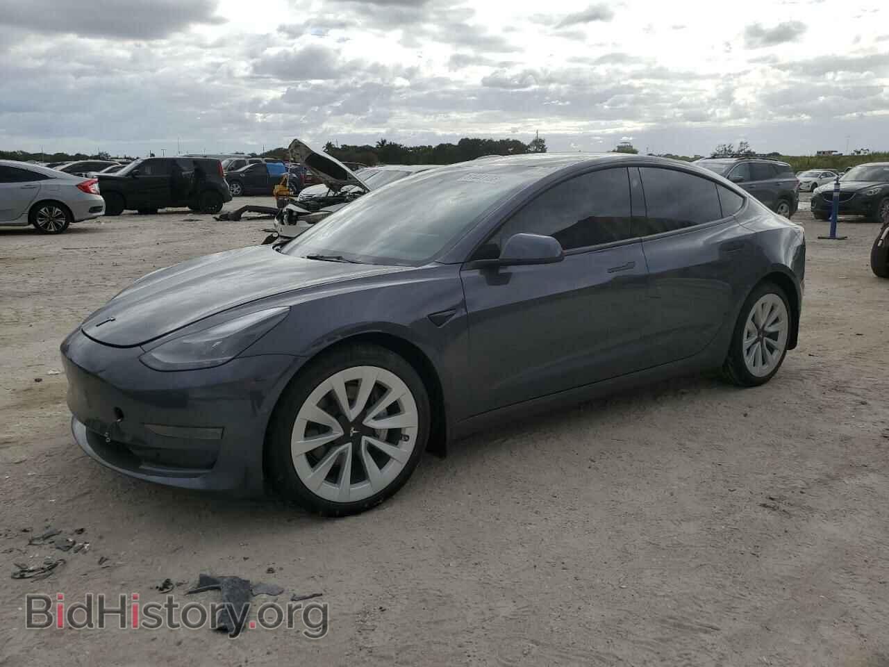 Photo 5YJ3E1EA4NF344770 - TESLA MODEL 3 2022