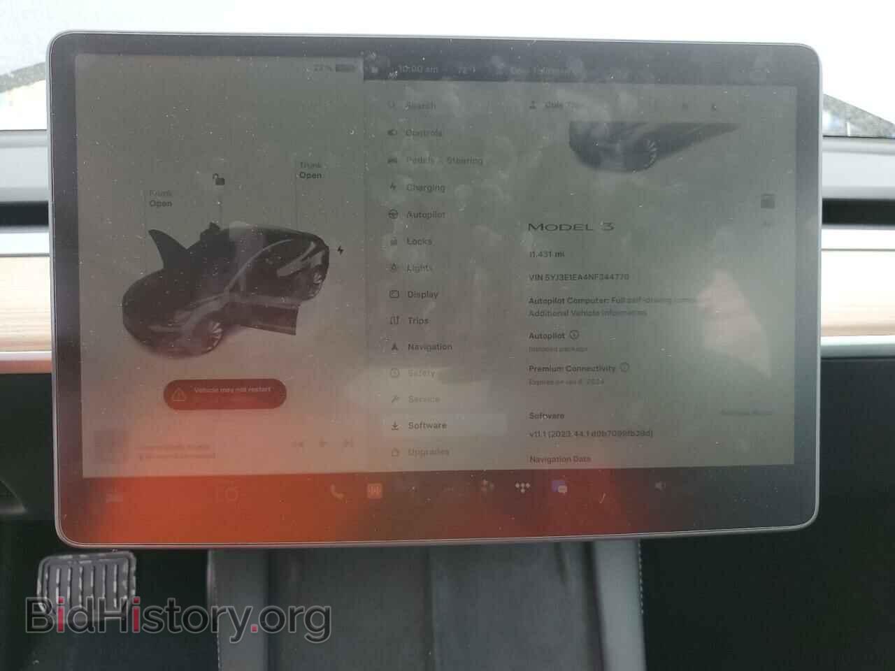 2022 TESLA MODEL 3 - VIN: 5YJ3E1EA4NF344770 - Photo 9
