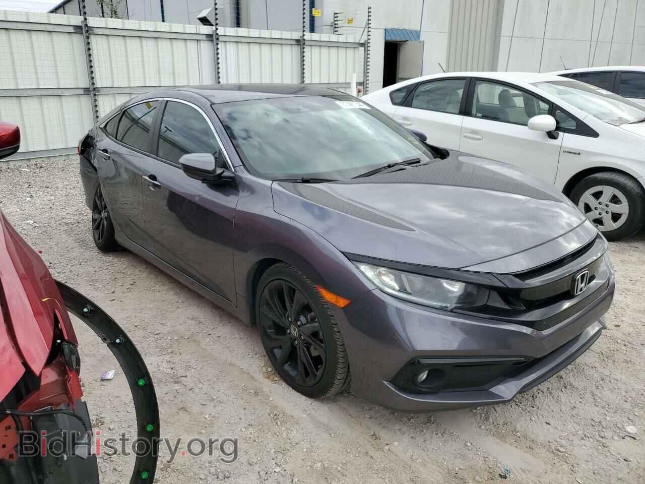 2020 HONDA CIVIC - VIN: 2HGFC2F83LH598919 - Фото 4