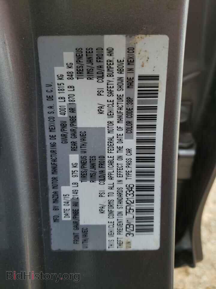 2015 MAZDA 3 - VIN: 3MZBM1L75FM213346 - Фото 12