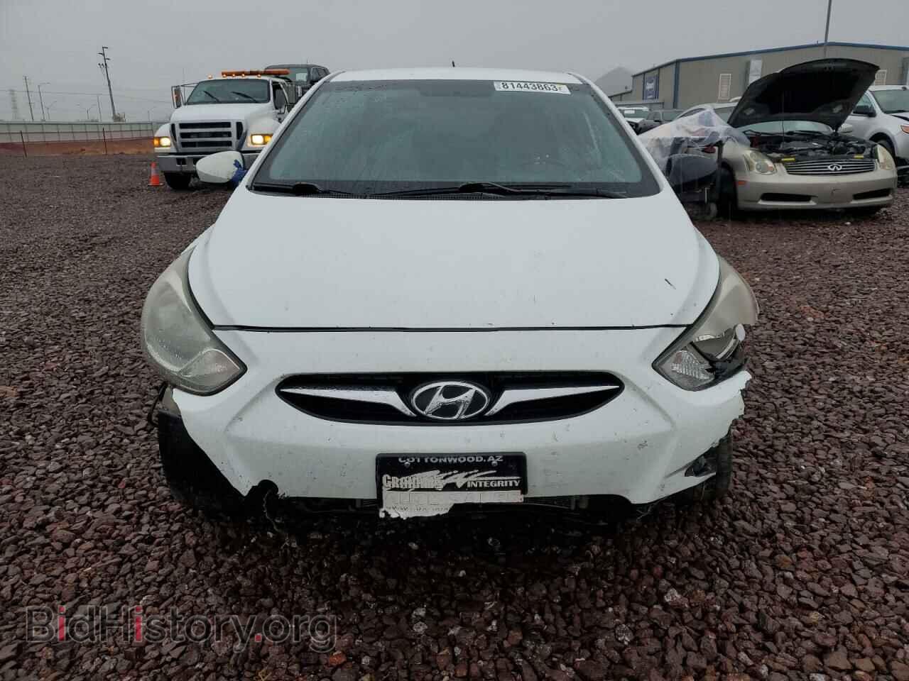 2012 HYUNDAI ACCENT - VIN: KMHCU5AE5CU013876 - Фото 5