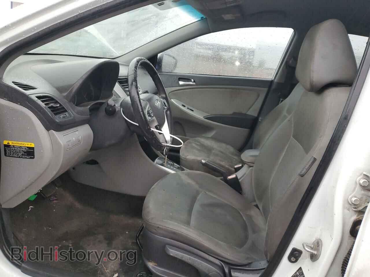 2012 HYUNDAI ACCENT - VIN: KMHCU5AE5CU013876 - Фото 7