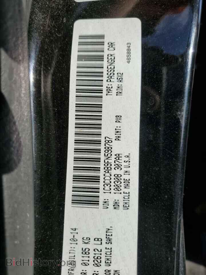2015 CHRYSLER 200 - VIN: 1C3CCCAB9FN598787 - Фото 12
