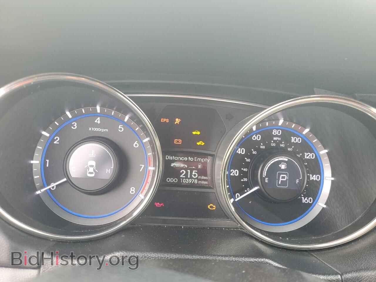 2012 HYUNDAI SONATA - VIN: 5NPEC4AC8CH367247 - Фото 9