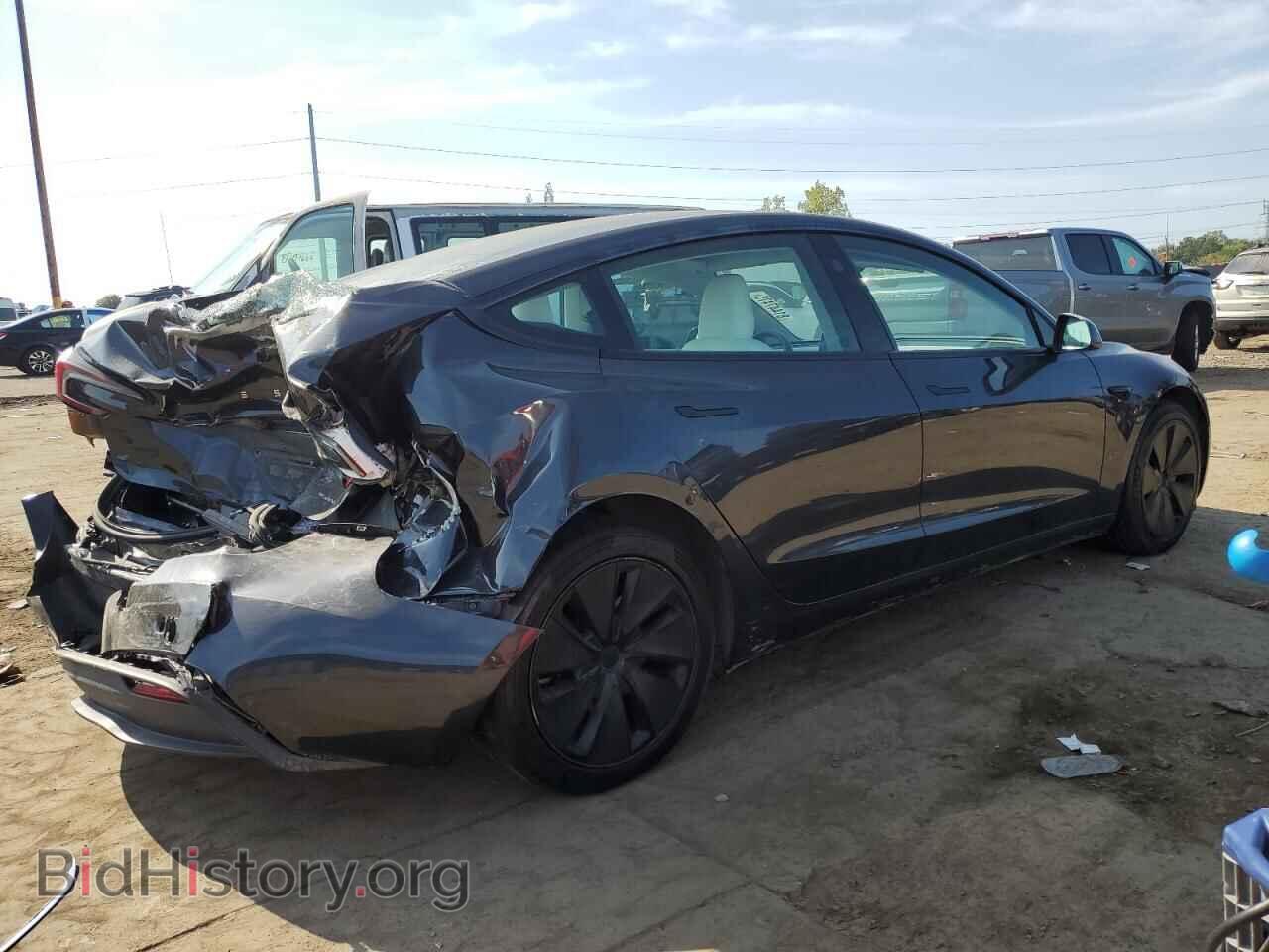 2024 TESLA MODEL 3 - VIN: 5YJ3E1EB7RF843965 - Фото 3