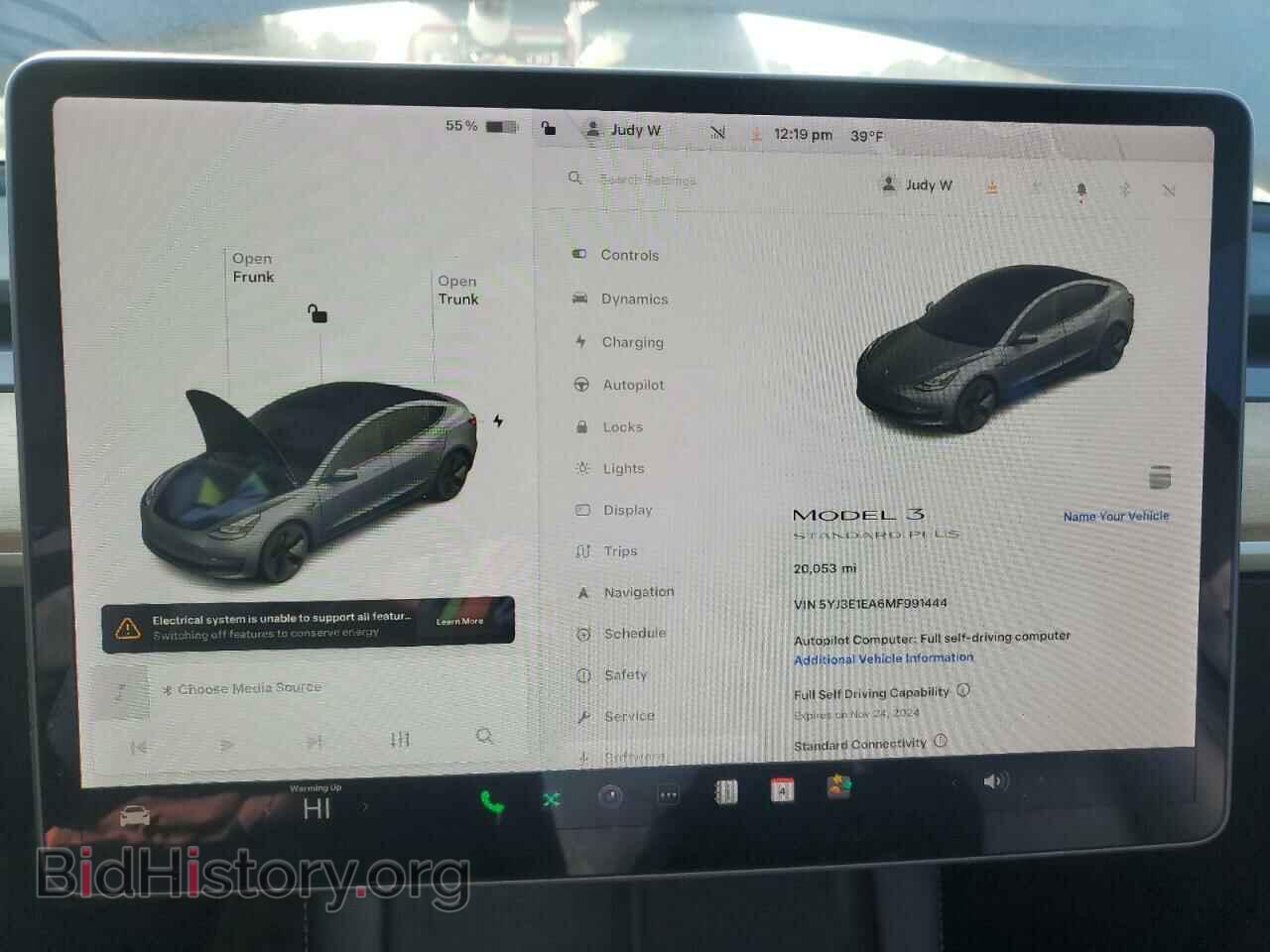 2021 TESLA MODEL 3 - VIN: 5YJ3E1EA6MF991444 - Photo 9