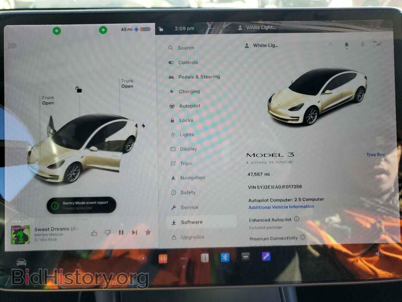 2018 TESLA MODEL 3 - VIN: 5YJ3E1EA0JF017356 - Фото 9