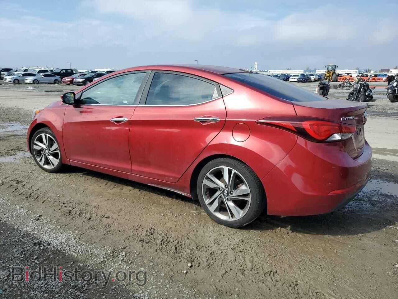 2014 HYUNDAI ELANTRA - VIN: 5NPDH4AE4EH500491 - Фото 2