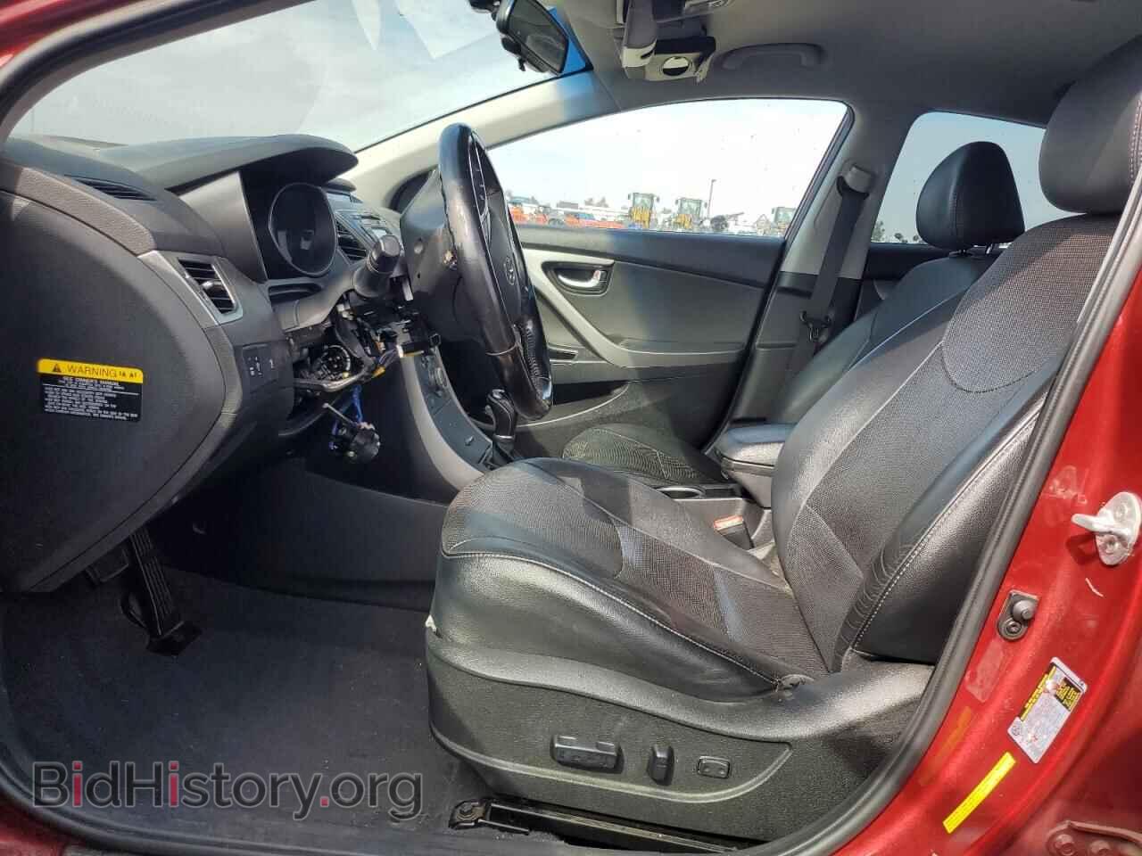 2014 HYUNDAI ELANTRA - VIN: 5NPDH4AE4EH500491 - Фото 7