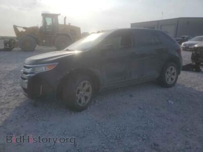 2013 Ford EDGE SEL, black — VIN 2FMDK4JC5DBB02437, Copart