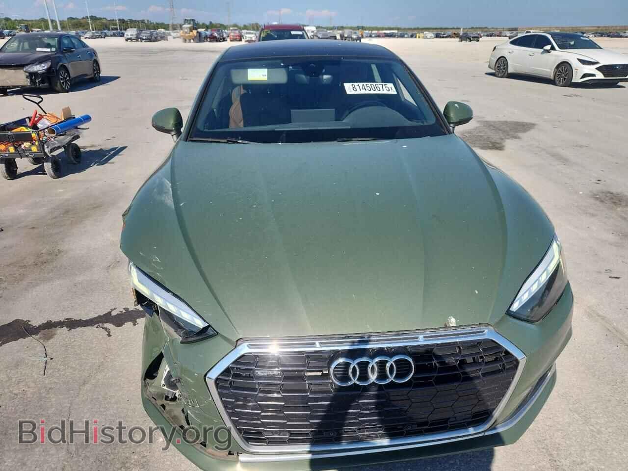 2022 AUDI A5 - VIN: WAUCBCF54NA020181 - Фото 5