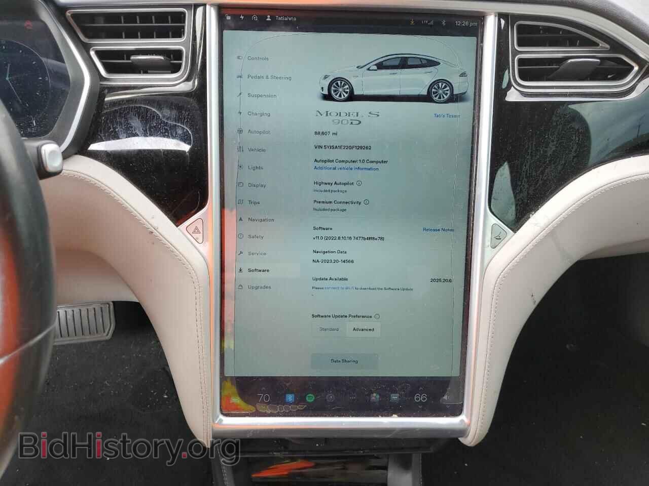 2016 TESLA MODEL S - VIN: 5YJSA1E22GF129262 - Photo 9