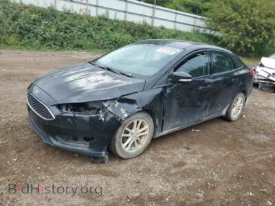2015 Ford FOCUS SE, черный — VIN 1FADP3F25FL356254, Copart