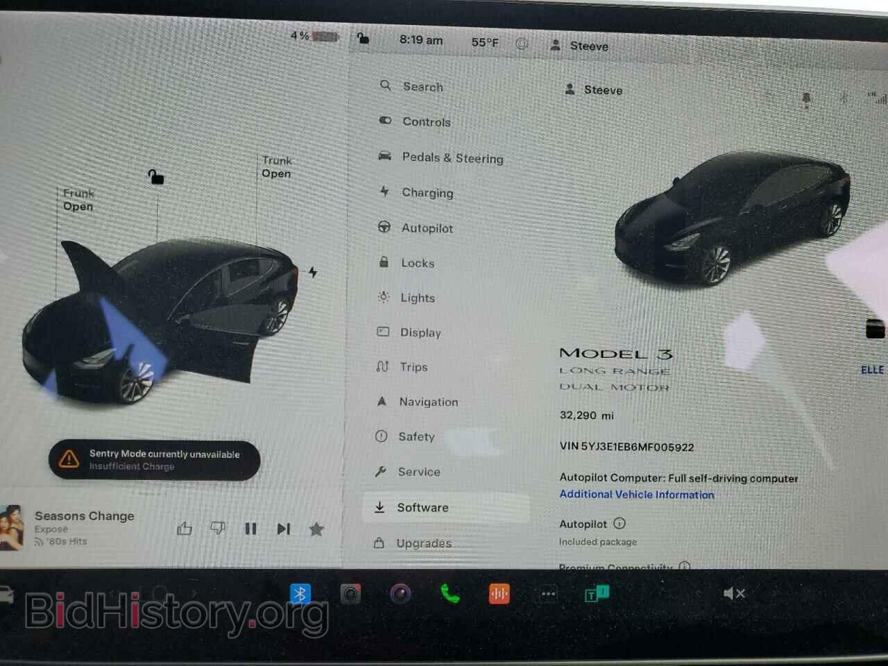 2021 TESLA MODEL 3 - VIN: 5YJ3E1EB6MF005922 - Фото 9
